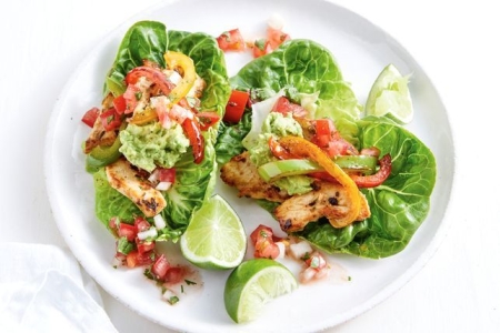 Low Calories chicken fajitas